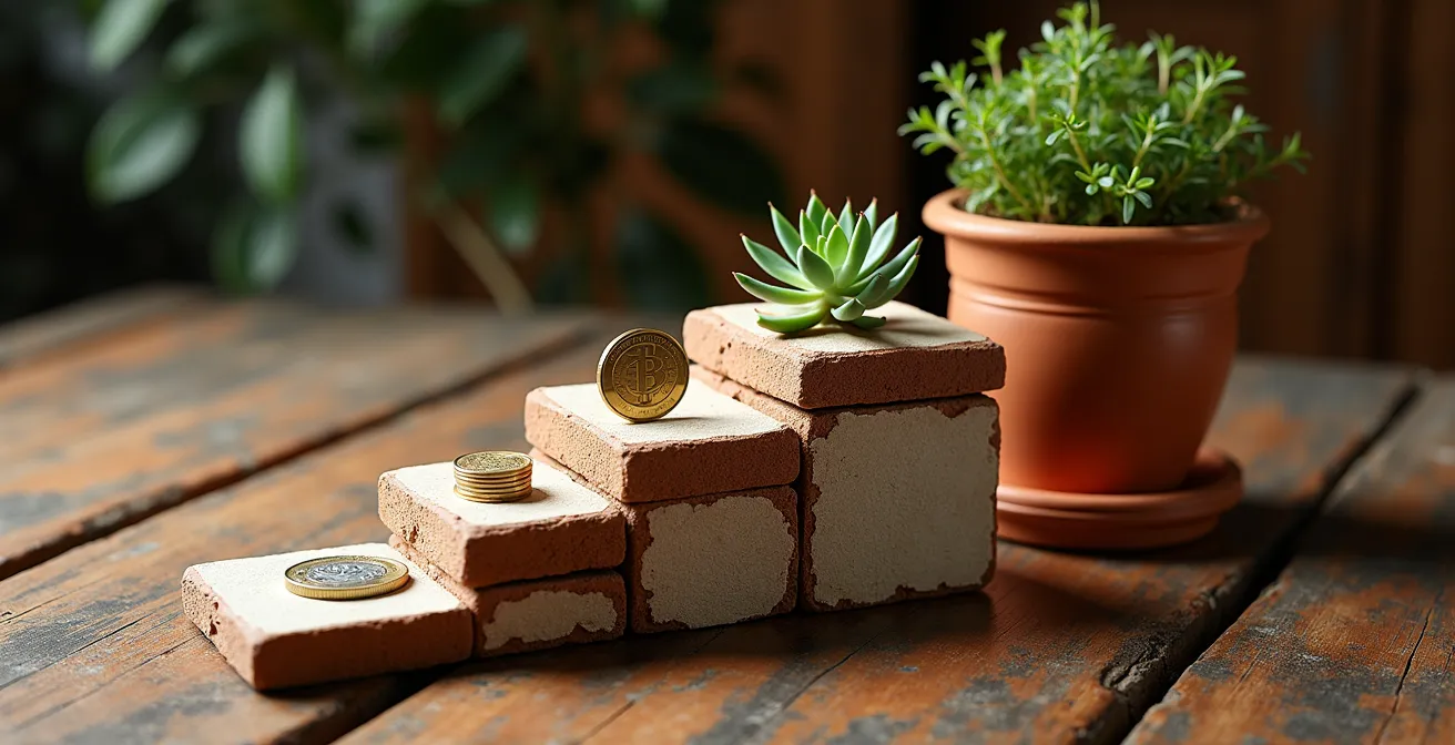 Visualización del ciclo de reinversión de beneficios en marketing